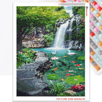 Splendor Waterfall - Diamond Painting Kit