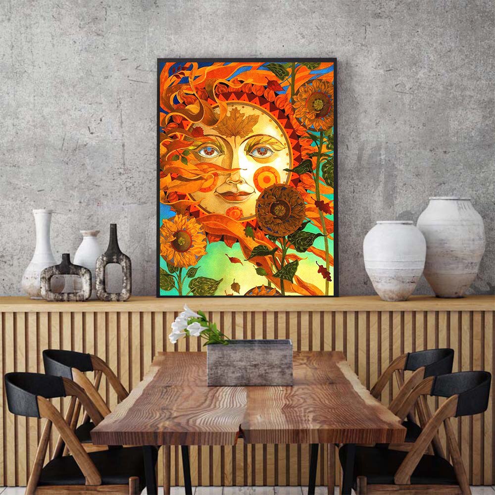 Glorious Sunflowers - Diamond Painting Kit