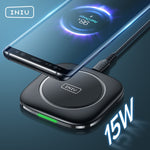 Mobile Phone Wireless Charging Pad For iPhone Samsung LG Earbuds
