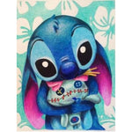 Blue Little Monster - Diamond Painting Kit