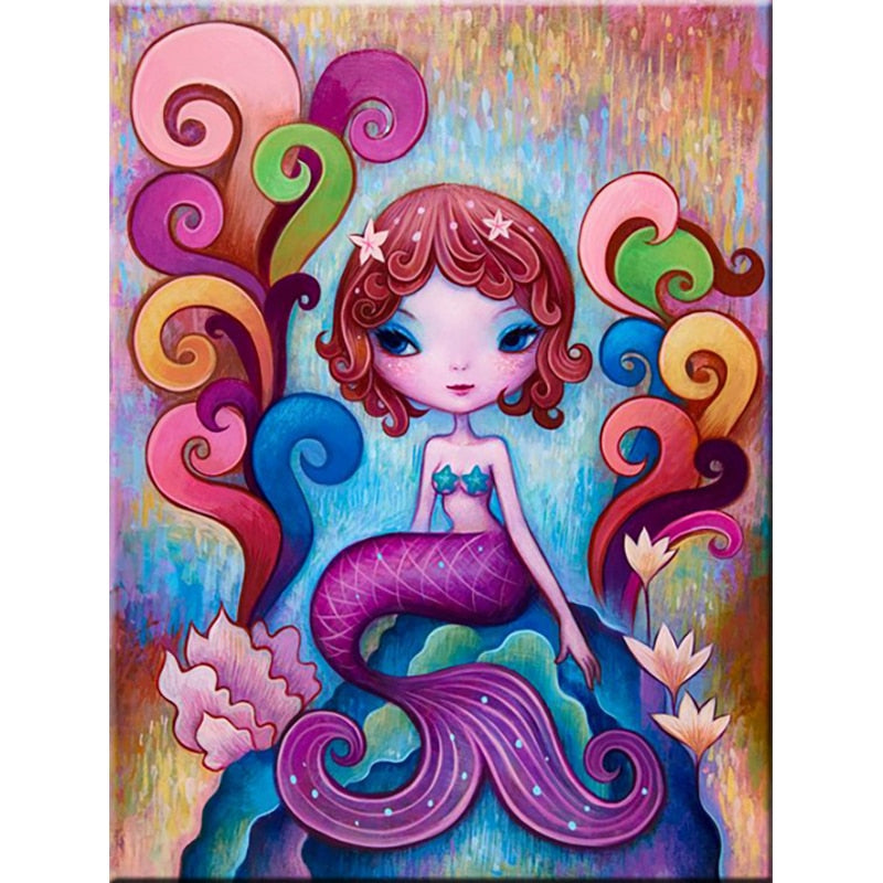 Mermaid Girl - Diamond Painting Kit