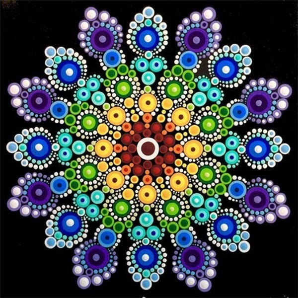 Splendor Mandala - Diamond Painting Kit