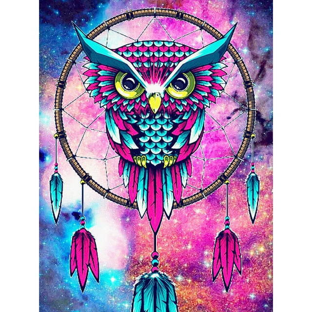 Owl Dream Catcher - Diamond Painting Kit – Stiylo