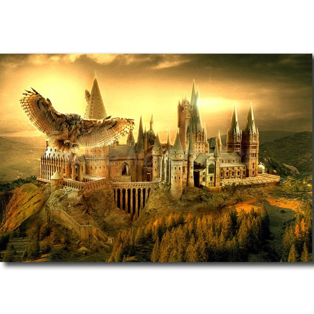Hogwarts School - Diamond Painting Kit