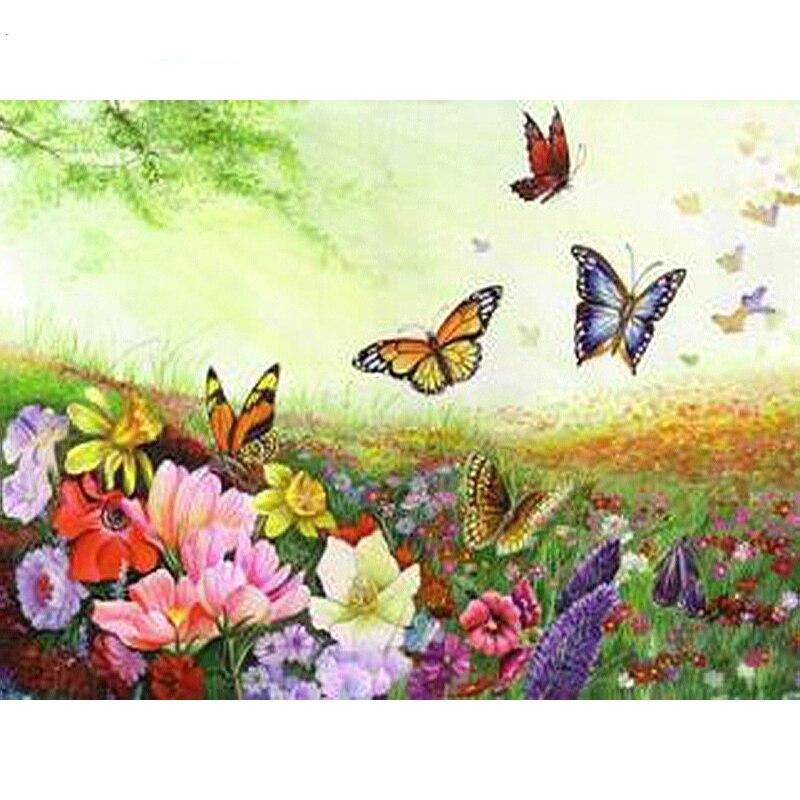 Butterfly Freshworld - Paint By Number Kit