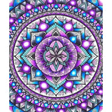 Mandala Blooms - Diamond Painting Kit