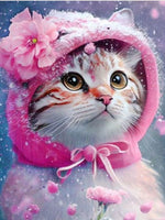 Cozy Cute Cat - Diamond Painting Kit