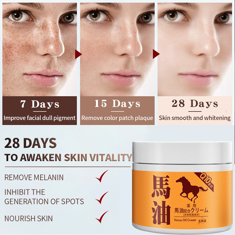 Horse oil Instant Wrinkle Remover Face Cream