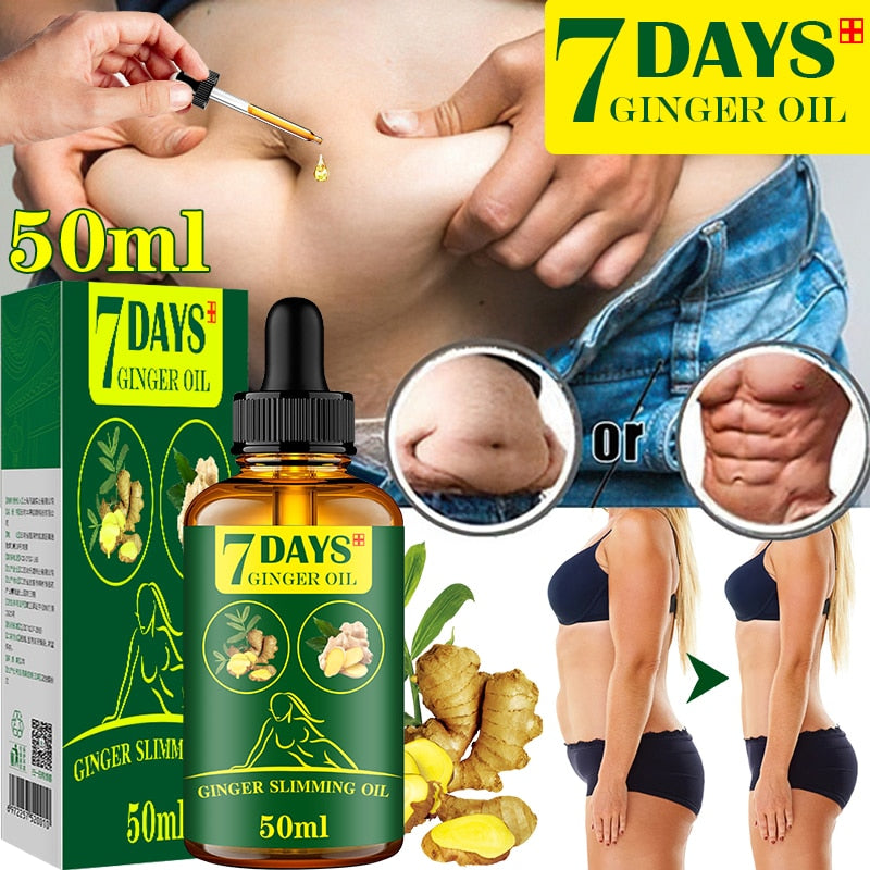 Weight Loss Dissolve Fat Essential Ginger Oil for Whole Body