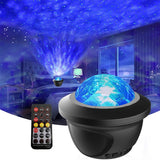 LED Star Galaxy Projector Night Light With Built-in Bluetooth-Speaker