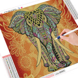 Elephant Decoration - Diamond Painting Kit