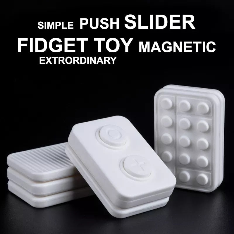 Magnetic Sliders EDC Fidget Push Toy