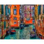 Gandola Ride In Venice - Paint By Number Kit
