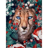 Leopard View - Paint By Number Kit