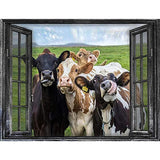 Cows In Huddle - Diamond Painting Kit