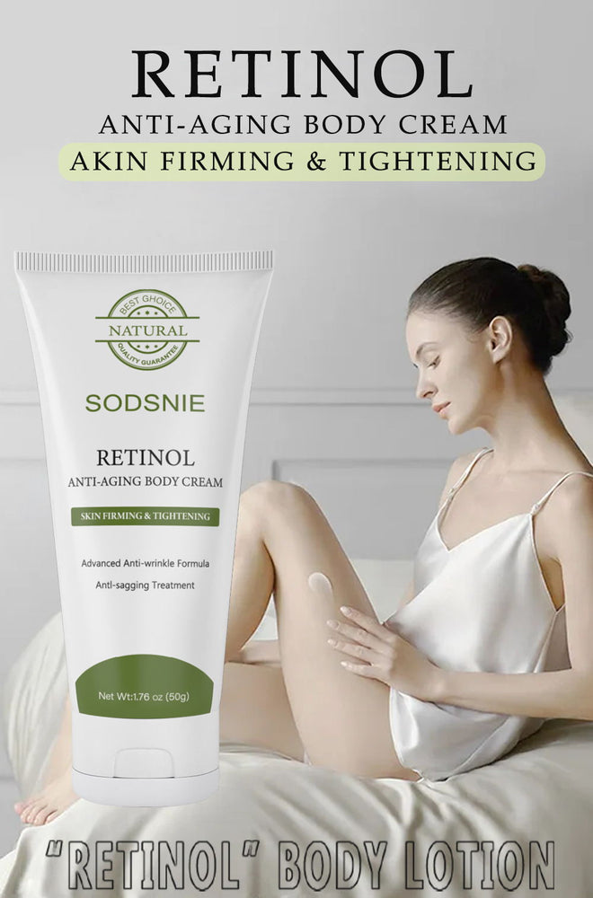 Retinol Anti Cellulite Anti Aging Skin Firming & Tightening Body Cream Collagen
