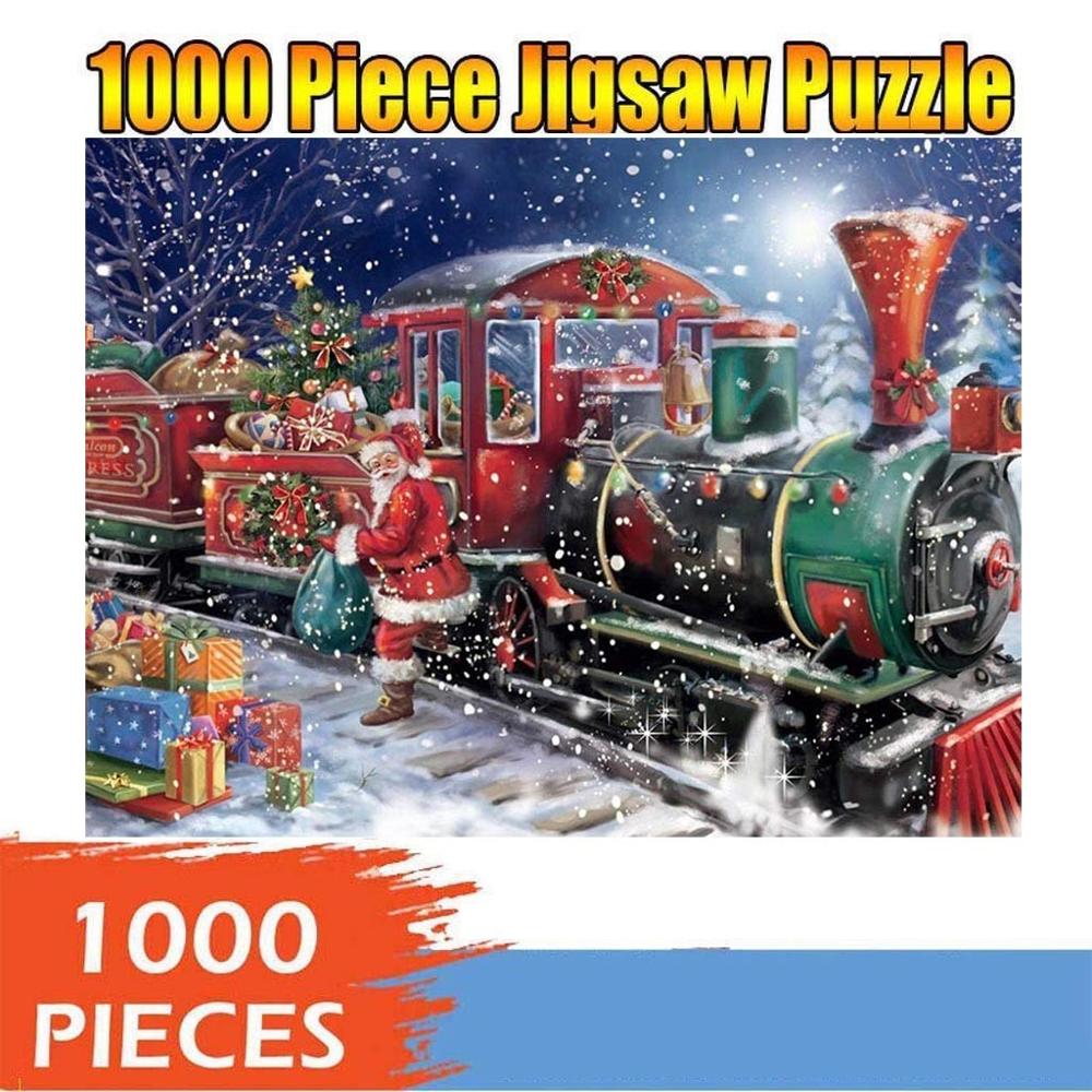 Merry Christmas 1000 Piece Jigsaw Puzzle
