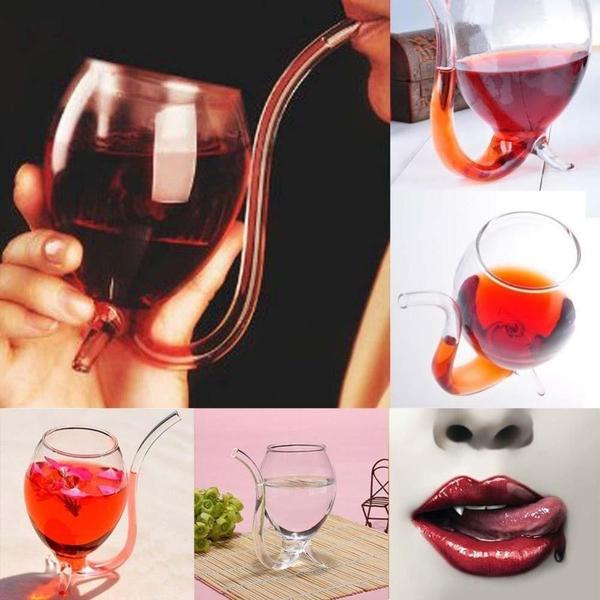 Nectar - Wine Glass With Straw