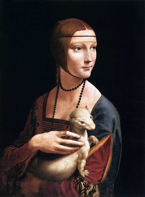 Lady with an Ermine - Diamond Painting Kit