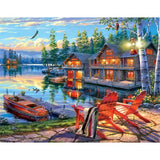 Forrest House - Diamond Painting Kit