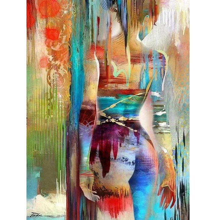 Abstract Woman Diamond Painting kit