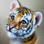 Baby Tiger - Diamond Painting Kit