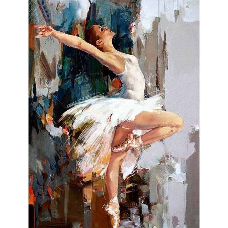 Ballet Dance Girl Diamond Painting Kit