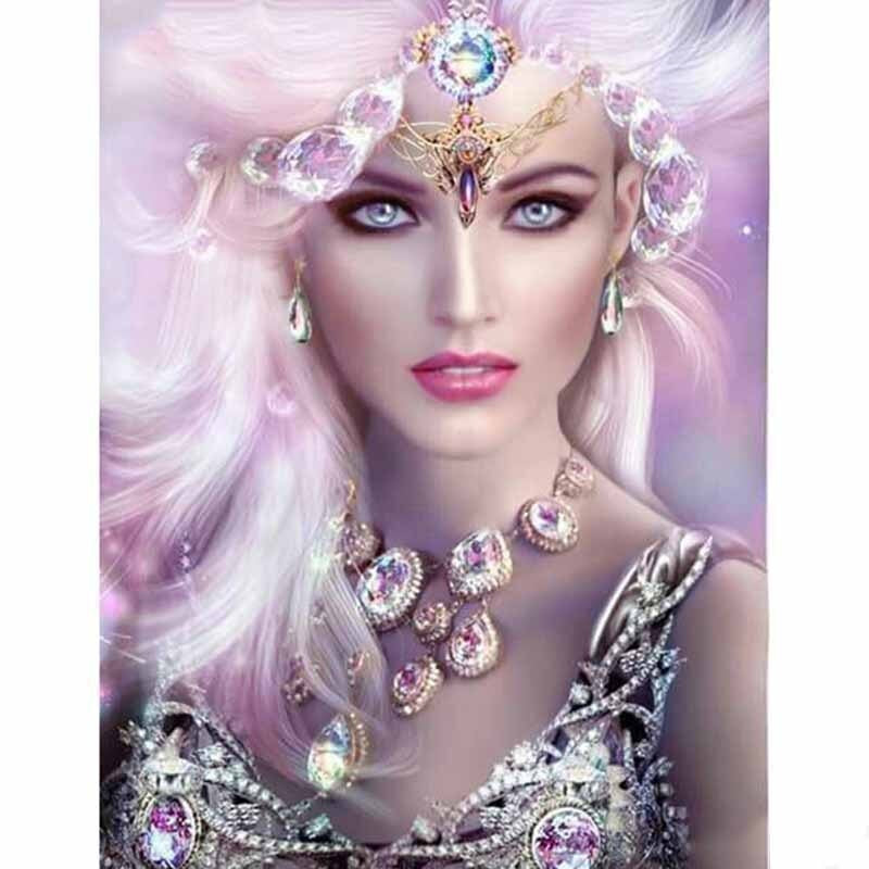 Beautiful Princess - Diamond Painting Kit