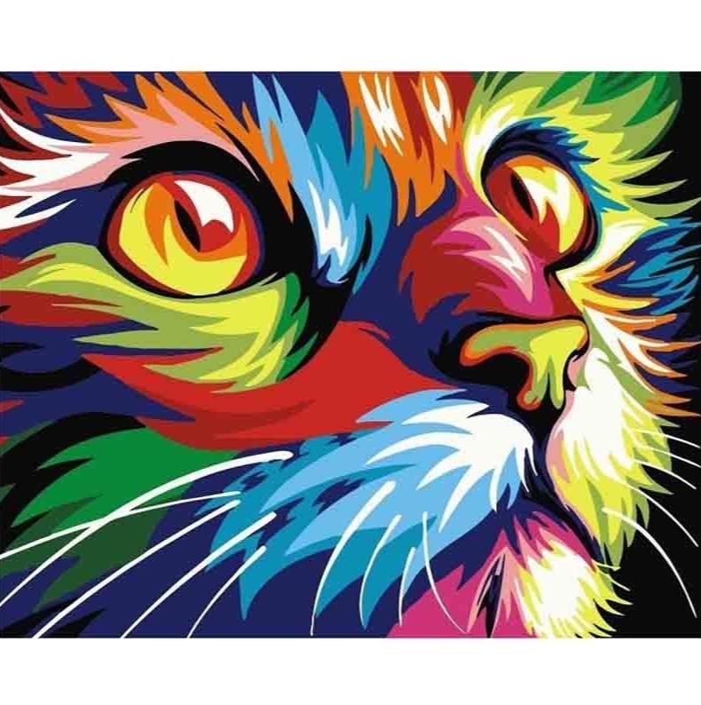 
                  
                    Cat Closeup Diamond Painting Kit, Animal Diamond Painting
                  
                
