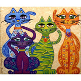 Cat Friends - Diamond Painting Kit