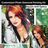 Customized Photo Diamond Painting Kit (Square Drill Option)