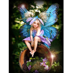 Cute Butterfly Fairy - Diamond Painting Kit