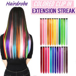 Colored Clip-in Hair Extension Streak