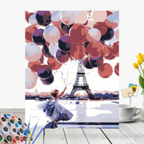 Hidden Eiffel Tower - Paint By Number Kit
