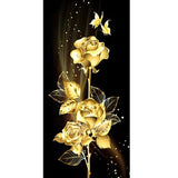Golden Rose - Diamond Painting Kit