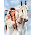 Horse Woman - Diamond Painting Kit