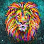 Lion Head - Diamond Painting Kit