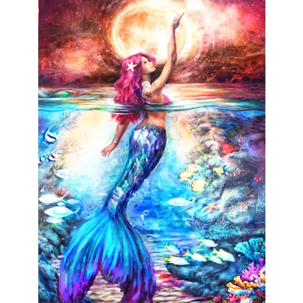 Mermaid Rise - Diamond Painting Kit