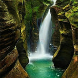 Scenic Waterfall - Diamond Painting Kit