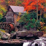 Scenic Waterfall - Diamond Painting Kit