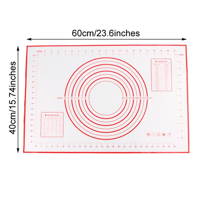 Layers - Silicone Baking Mat With Measurements