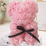 Rose Flower Teddy Bear