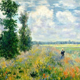 Claude Monet's Poppy Fields near Argenteuil - Paint By Number Kit