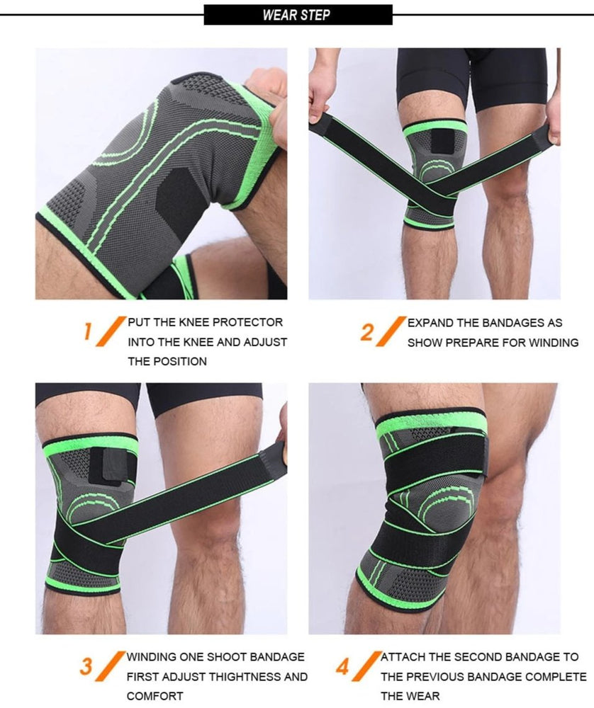 3D Adjustable Knee Brace