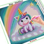 Cute Unicorn - Diamond Painting Kit