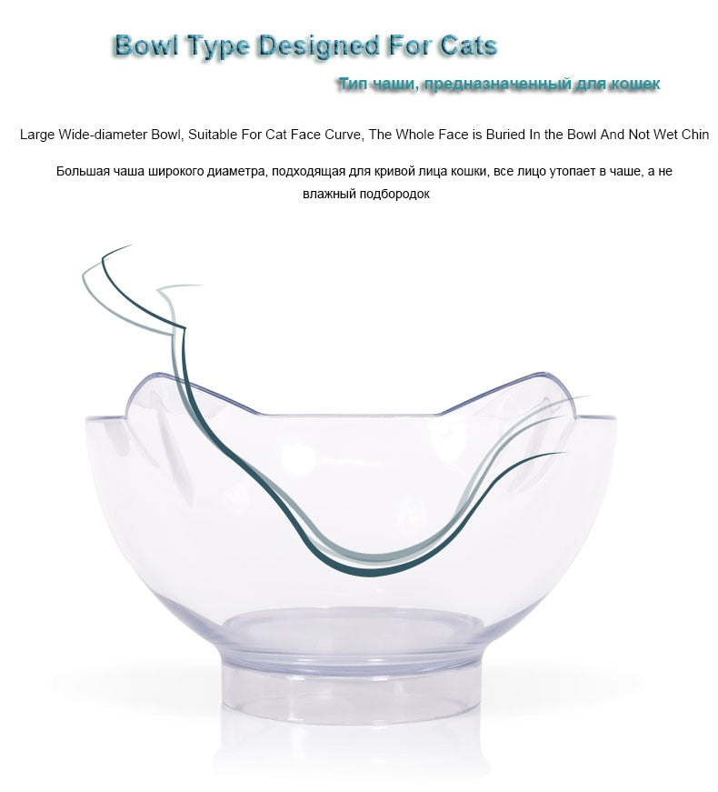 Cat Face Pet Food Bowl