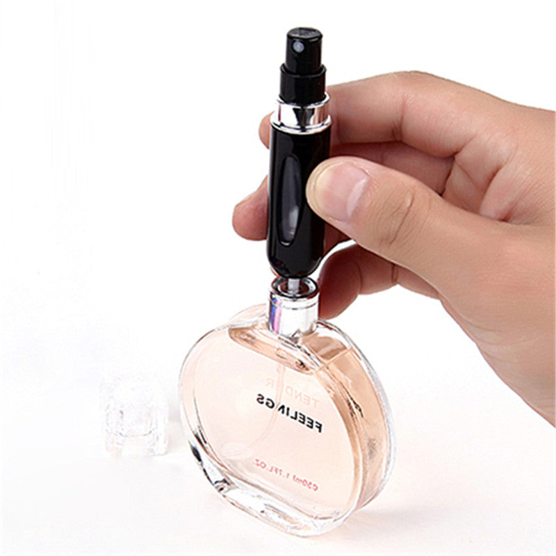 4pcs Refillable Perfume Atomizer Bottle, Portable Travel Perfume Mini Spray Bottles, Cologne Dispenser Perfume Bottles, Portable Empty Perfume Spray
