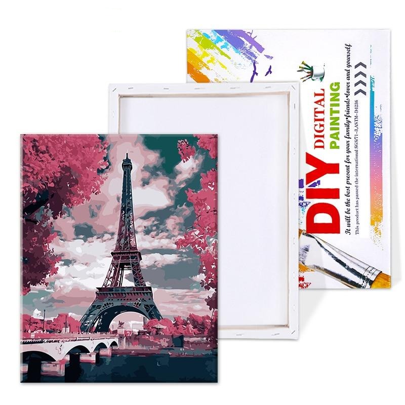 Glorious Eiffel Tower - Paint By Number Kit