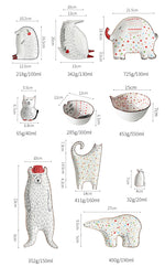 Cartoon Animal Ceramic Plate
