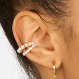 No Piercing Bohemian Pearls Ear Cuff